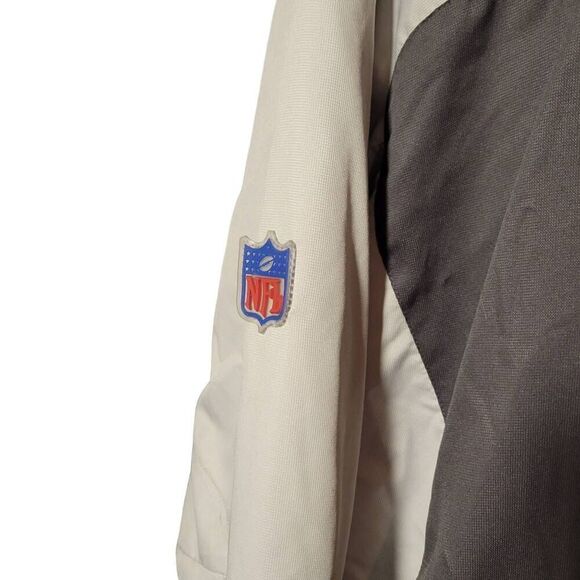 NWOT Chicago Bears Reebok NFL Team Apparel Mid Weight Full Zip Jacket 2XL Vintag - Picture 5 of 5